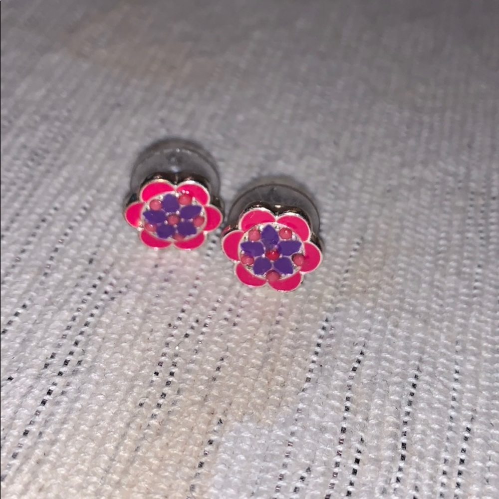 Vera Bradley Flower Earring Studs